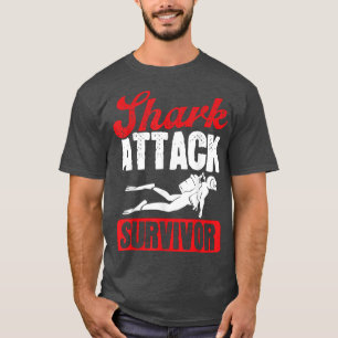 Scuba Diving s Shark Attack Survivor Scuba Diver  T-Shirt