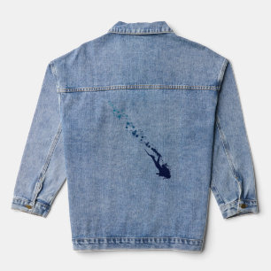 Scuba Diving Scuba Diver Denim Jacket