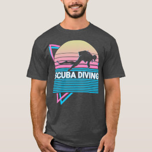 Scuba Diving Scuba Diver Retro T-Shirt