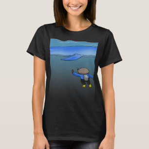 Scuba Diving Snorkelling Sloth Lazy Tired Dive Sle T-Shirt