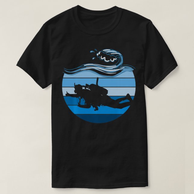 Scuba Diving  T-Shirt (Design Front)