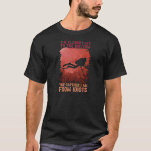 Scuba Diving Themed For Men Women Scuba Dive T-Shirt