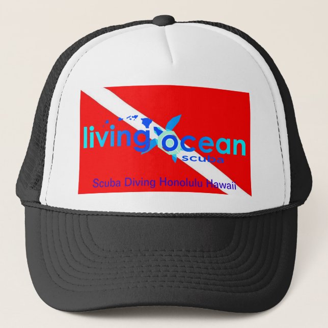 Scuba Diving Trucker Hat (Front)