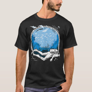 Scuba Diving Underwater Ocean Diver Trainer  T-Shirt
