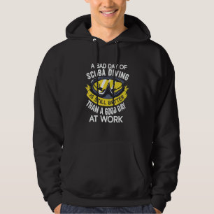 Scuba Diving Underwater Ocean Scuba Diver Hoodie