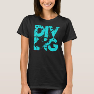 Scuba Diving Water Sports Diver Ocean Deep Sea Und T-Shirt