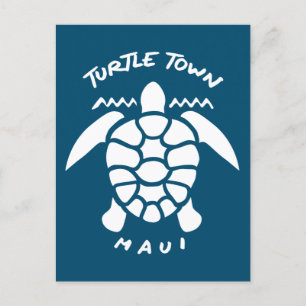 Scuba Diving With Sea Turtles - Turtle Town Maui Postcard