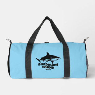 Scuba Diving With Sharks Guadalupe Island Duffle Bag