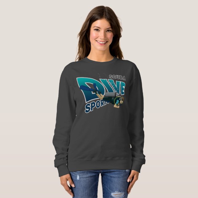 Scuba Diving | Women's Sweatshirt (Front Full)