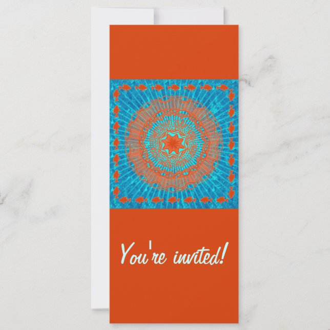 Scuba - Invitation, Invite Card (Front)