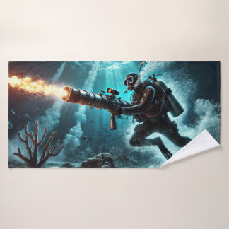 Scuba Missile Water Towel