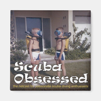 Scuba Obsessed Podcast Cover Magnet