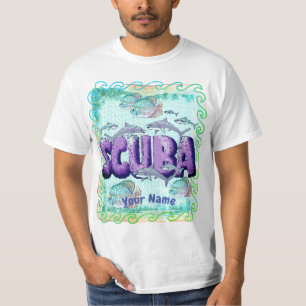 Scuba Sharks  t-shirt