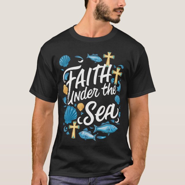 Scuba Vbs Squad Vacation Bible School Christian Te T-Shirt (Front)
