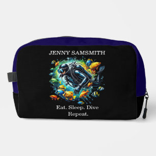 Scuba Vibes: Dive Life, Live Bold! Dopp Kit