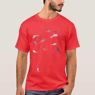 ScubaDiving WhaleWatching SharkDiving Snorkelling T-Shirt
