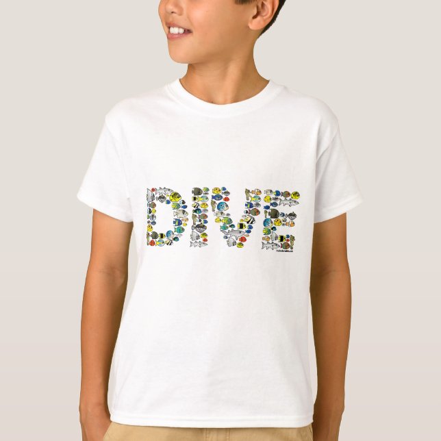 Scubadorable DIVE T-Shirt (Front)