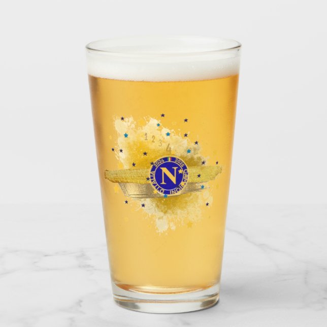 Scudetto Napoli 2024-2025 Glass (Front Filled)