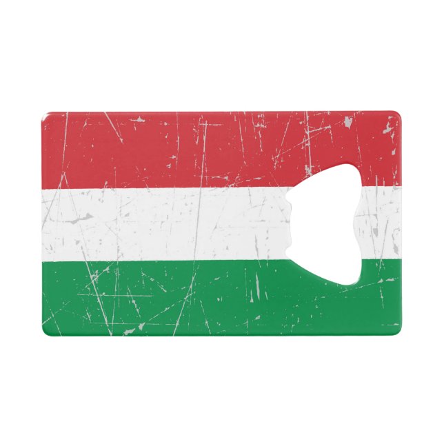 Scuffed and Scratched Hungarian Flag (Front (Horizontal))