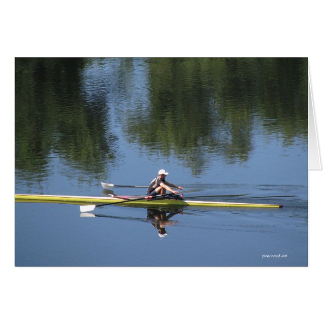 Sculling Card (Front Horizontal)