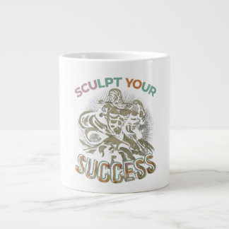 Sculpt Your Success Large Coffee Mug