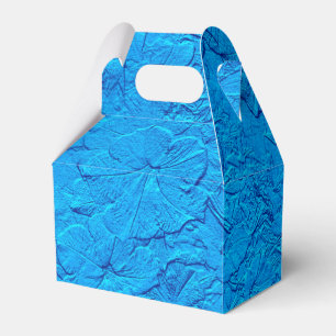 Sculpted Petunias Lt Blue-Gable Favour Box