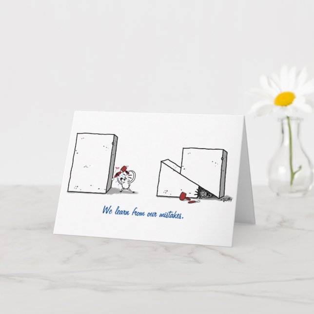 SCULPTOR OOPS! by Jeff Willis Art Card (Small Plant)