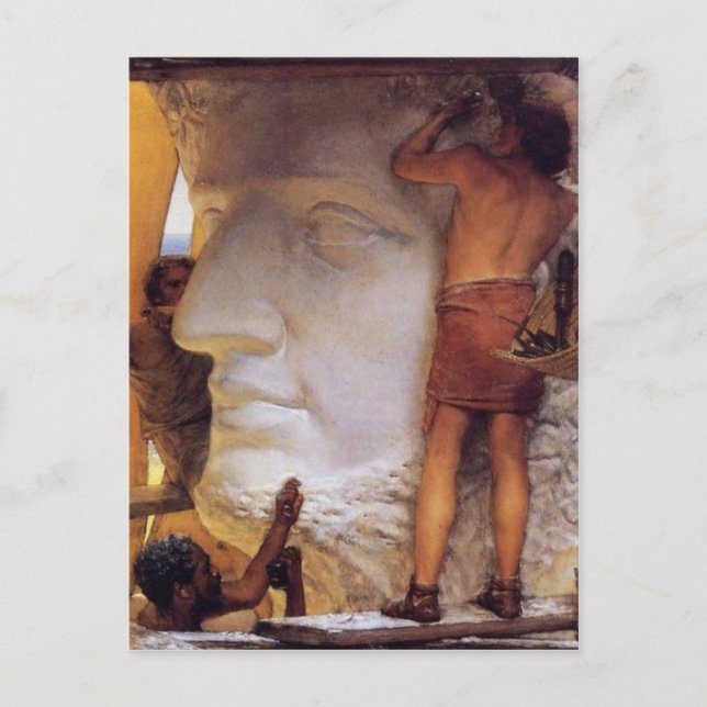 Sculptors in Ancient Rome postcard (Front)