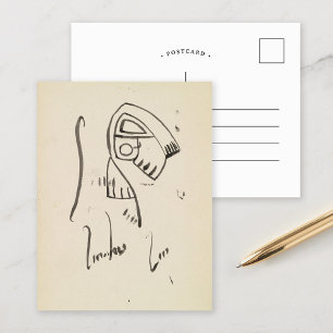 Sculptural Studies Henri Gaudier-Brzeska Postcard