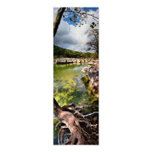 Sculpture Falls Calm -Barton Creek - Austin Texas Photo Print