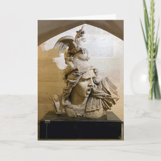 Sculpture inside the Arc de Triomphe Card