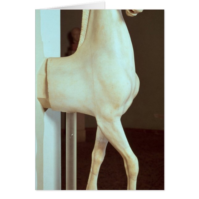 Sculpture of a horse, c.500 BC (Front)