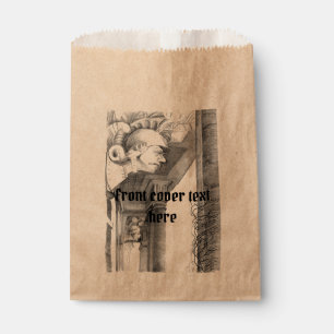 Sculpture of Burgscheidungen castle Pencil Art Favour Bag