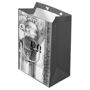 Sculpture of Burgscheidungen castle Pencil Art Medium Gift Bag