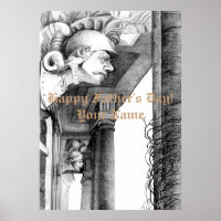 Sculpture of castle Pencil Art