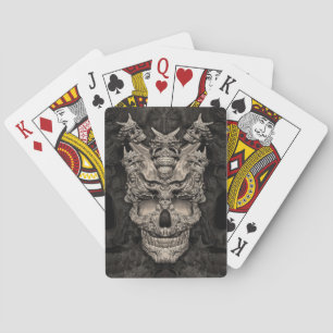 sculpture playing cards