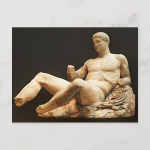 sculpture postcard