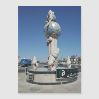 Sculpture to the marine inhabitants 