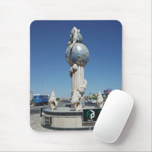Sculpture to the marine inhabitants  mouse pad
