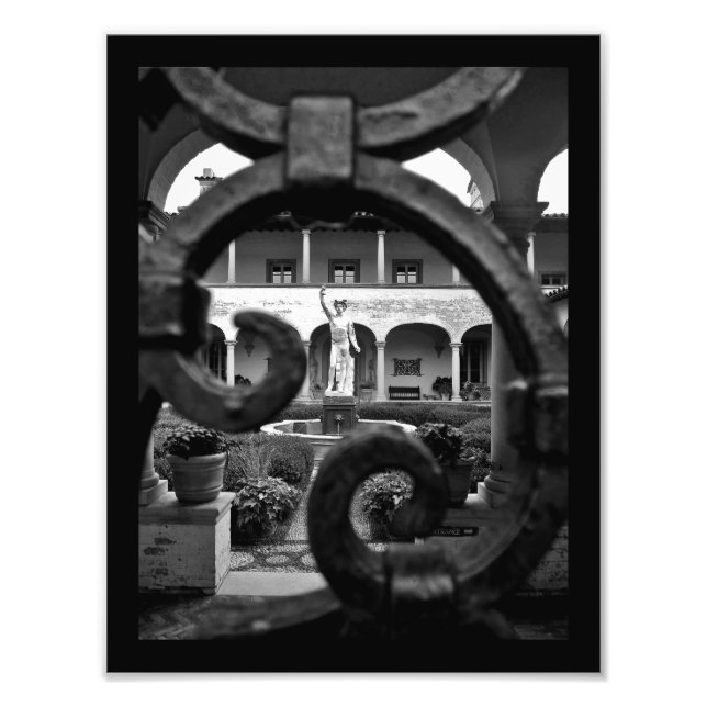 Sculpture View Photo Print (Front)