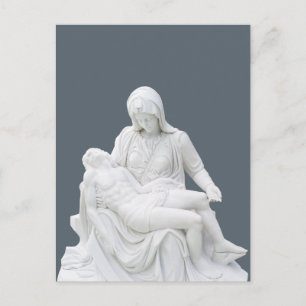 Sculptured Pieta Postcard