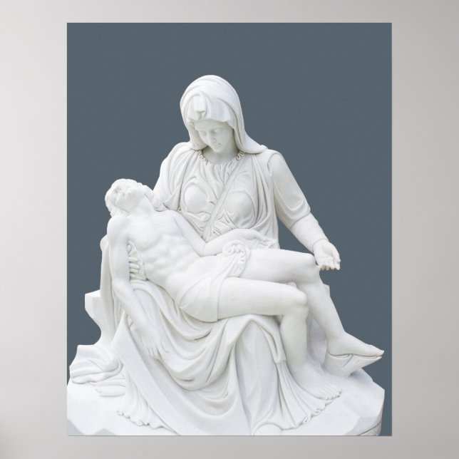 Sculptured Pieta Poster (Front)