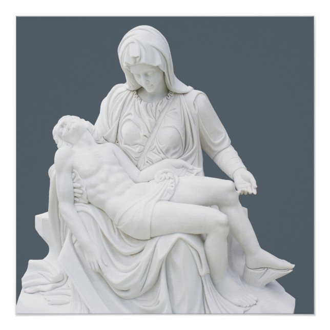 Sculptured Pieta Poster (Front)