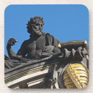 Sculptures on the Royal Art Academy, Dresden Coaster