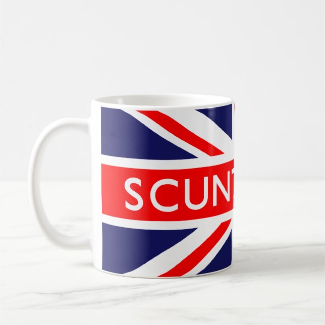 Scunthorpe UK Flag Coffee Mug (Left)