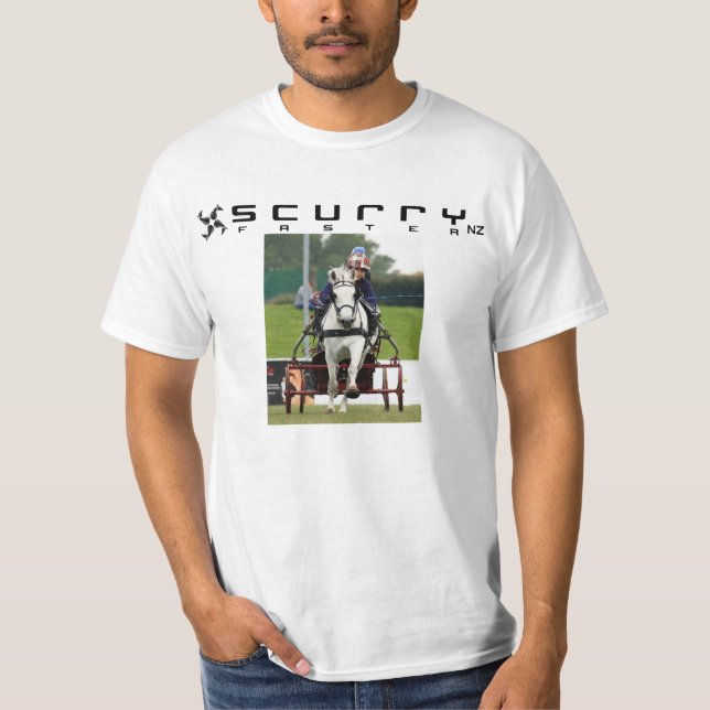 Scurry NZ T-shirt personalize with your own photo (Front)