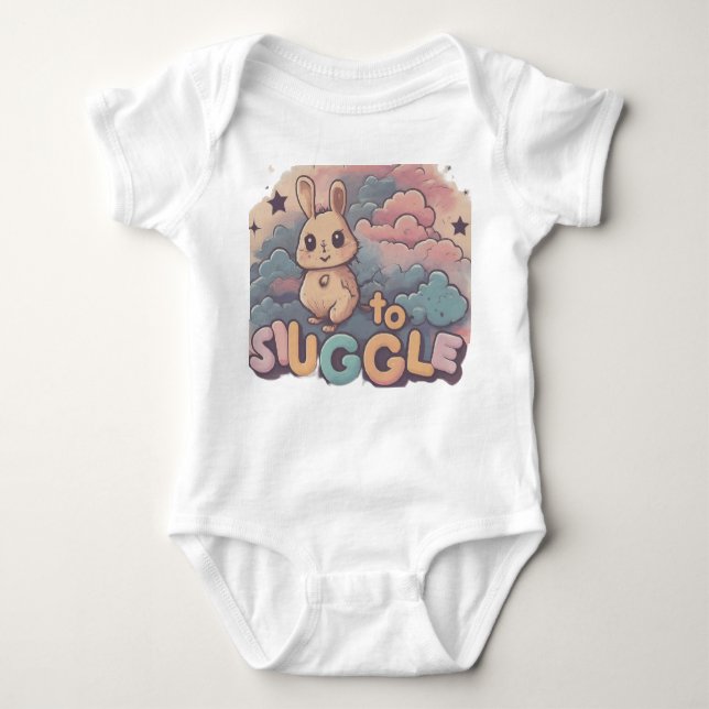 Scurry to Snuggle Baby Bodysuit (Front)
