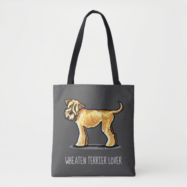 SCWT Wheaten Terrier Lover Personalised Tote Bag (Front)