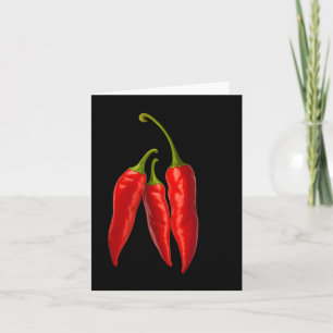 Scy Hot Life Everyday With Red Chilli Paper Graphi Card