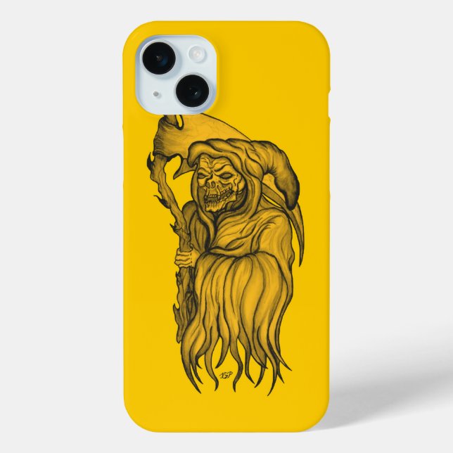 Scythe man - The Death Case-Mate iPhone Case (Back)